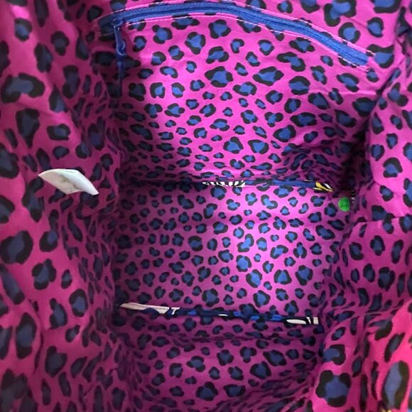 Vera Bradley Canvas Backpack African Violet - Picture 5 of 11